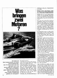 Motoren, was bringen zwei?