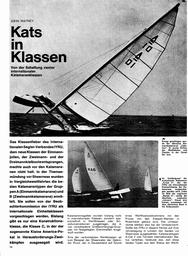 Kats in Klassen - Vergleichswettfahrten zweier Katamaranklassen in der Themse-Mündung