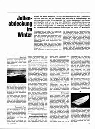 Winterlager: Abdeckungen für Jollen im Freien