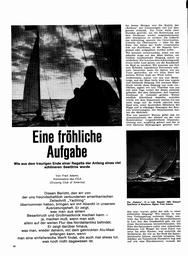 Eine fröhliche Aufgabe - Wie aus dem traurigen Ende einer Regatta derAnfang eines viel schöneren Seetörns wurde