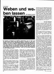 Segeltuch: Wie es entsteht