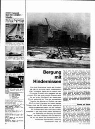 Strandgut: Ist eine gestrandete Yacht Strandgut oder nicht