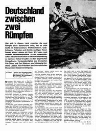 Katamaran-Situation in Deutschland