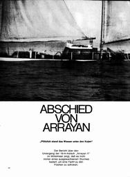 Untergang der "Arrayan"