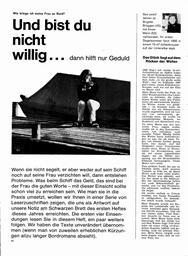 Frau an Bord: Stellungsnahme zum Thema: "Wie bringe ich meine Frau an Bord?"