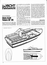 9,14m Verdränger Chris-Craft Fututra 30' (D)
