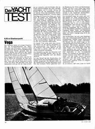 8,25m Glasharzyacht Vega