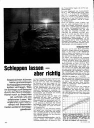 Schleppen lassen, aber richtig