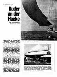 Ruder an der Hacke (Yacht-Gespräch mit Beilken)