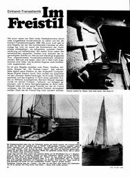 Einhand-Transatlantik-Regatta: Vorstellung der interessantesten Boote