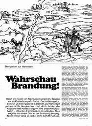 Brandungsnavigation zur Hansezeit