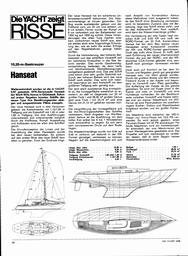 10,20m Kunststoff-Seekreuzer Hanseat