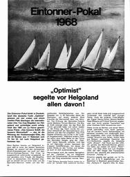 Eintonner: Regattabericht