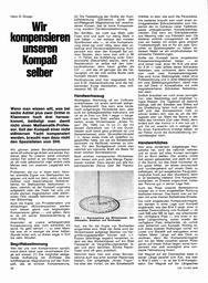 Kompaß kompensieren selbst gemacht