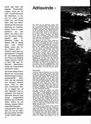 Mittelmeer: Adria-Winde