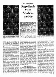 Segeltuch aus Deutschland