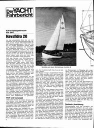 Havsfidra 20,  6,00m Spitzgattkreuzer, Yacht-Fahrber.