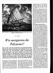 Polynesier - ihre Navigation