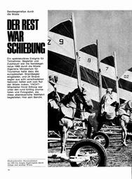 Sandsegelrallye durch die Wüste