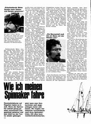 Spinnaker-Technik - Skipper-Interview