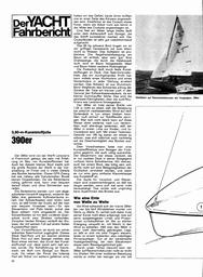 390er,  3,90m Kunststoffjolle, Yacht-Fahrbericht