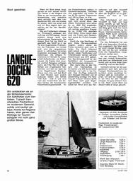 Langue-Docien 620,  6,20m Fahrtenyacht