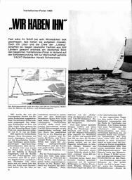 Vierteltonner-Pokal nach Deutschland