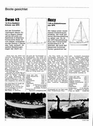 Swan 43,  13,10m Seekreuzer