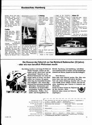 Calife, 6,88m Backdeckkreuzer
