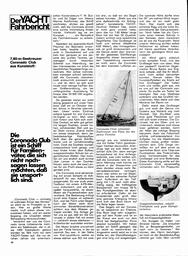 Coronado Club,  7,60m Seekreuzer, Yacht-Fahrbericht