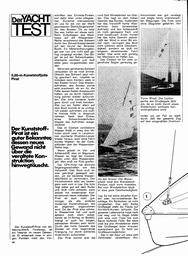 Pirat,  5,00m Kunststoffjolle, Yacht-Test