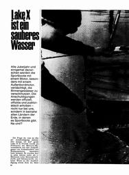 Wasserverschmutzung