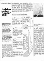 Segelformen - Segel