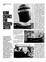 Halbtonner-Pokal vor Sandhamn
