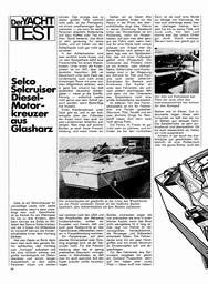 Selco-Selcruiser,  8,23m Diesel-Motorkr., Yacht-T.