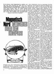 Kompaßkunde: Magnetisch Nord