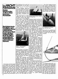 Kelpie,  4,58m Kielboot, Yacht-Fahrbericht