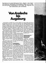 Segeln in den Alpen - Ammersee (2)