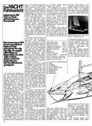 Lanaverre 510,  5,15m Kielschwerter, Yacht-Fahrbericht