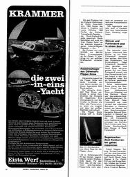 Flipper-Scow,  4,04m Jugend-Jolle, Yacht-Test