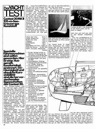 Contest 30, 9,15m GFK-Kreuzer, Yacht-Test