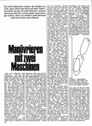 Manöver mit zwei Schrauben