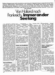 Holland nach Frankreich - immer an der See lang