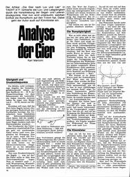Analyse der Gier