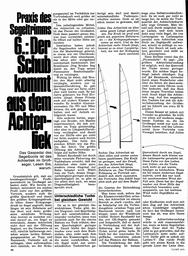 Praxis des Segeltrimms - 6. Der Schub kommt aus dem Achterliek