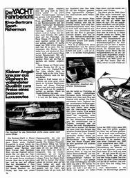 Riva-Bertram Sport-Fisherman, Yacht-Fahbericht