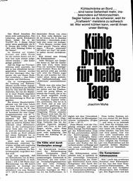 Kühlschränke an Bord