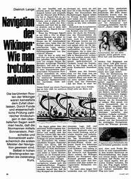 Navigation der Wikinger