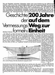 Rennwertformeln - Wie sie wurden, was sie sind