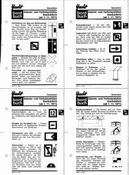 Sz 35 - Gebots- und Verbotszeichen